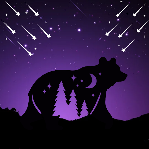 Diamond Painting ~ Bearly Night