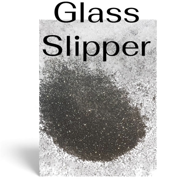 Micro Glittter Glass Slipper
