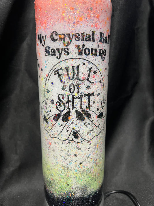 M116 30oz Skinny Crystal Ball