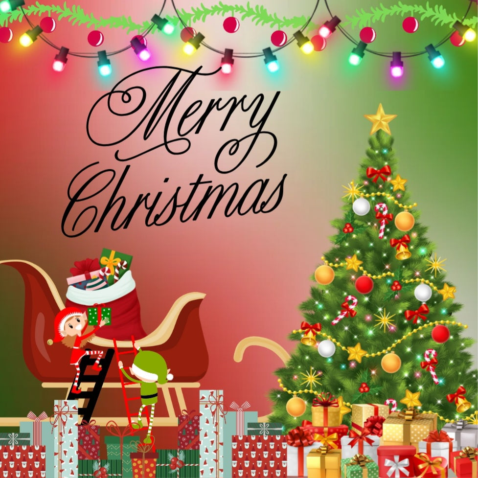 Diamond Painting ~ Loading the Sleigh